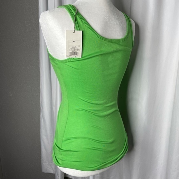 A New Day Tank Top Bright Green XS New with Tags - Picture 4 of 5
